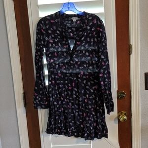 Splendid feather print tunic